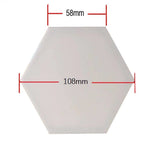 Lampa modulara de perete, LED, 10 hexagoane, 12W, comutare prin atingere (touch)