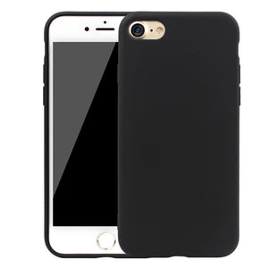 Husa iPhone 7/8 din silicon neagra