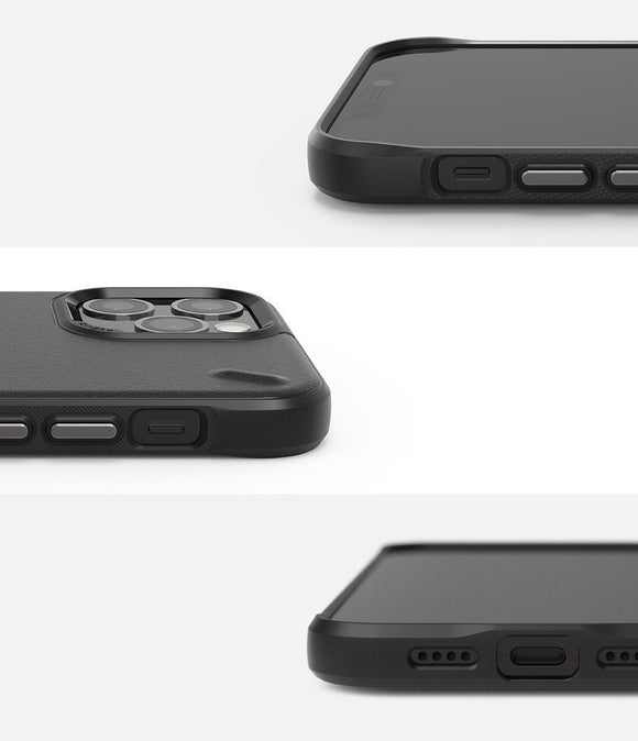 Husa ultra rezistenta iPhone 12 Pro Max din TPU, Ringke, compatibila cu iPhone 12 Pro Max, Culoare Negru