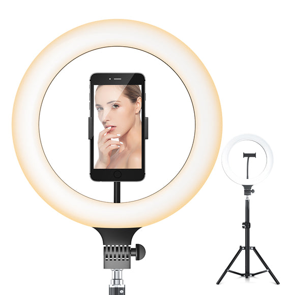 Lampa circulara LED tip inel (Ring Light), Diametrul 26 cm, pentru TikTok, Vlog, Make-up, Selfie