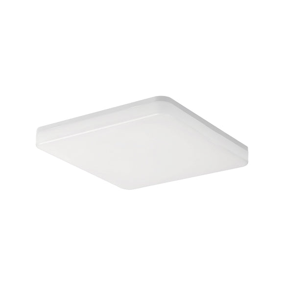 Plafoniera LED WiFi, 24W, lumina alba/calda, patrata, alb